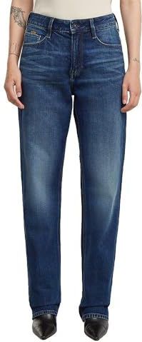 Iggie Straight Jeans - Donkerblauw - Dames