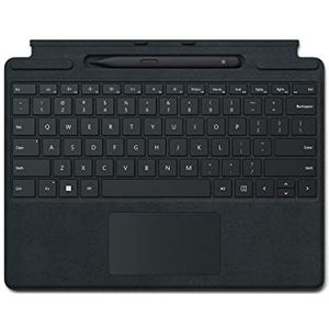 Microsoft Surface Pro 8/X Cover Alcantara + PEN - Zwart