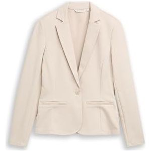 TOM TAILOR Damesblazer, 39316 - zandsteen twill structuur, XXL
