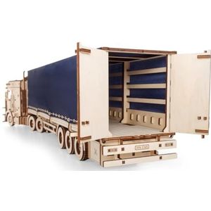 Eco Wood Art 3D Houten Puzzel Tilt Semitrailer For Truck Road King ,325 - 57,4×12,3×17,1cm