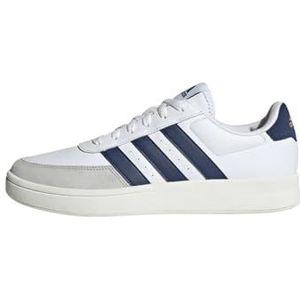 adidas breaknet 2.0 schoenen voor heren, Cloud White Dark Blue Core White, 42 EU