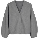 Vijuice Loose L/S Jacket - Noos, Medium grijs (grey melange), numeric_38