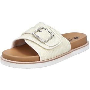 Rieker - V9582 - Damessandalen - Wit - Zachte Binnenzool