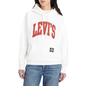 Levi's Graphic Standard Hoodie Vrouwen, Collegiate Levis Bright White, L