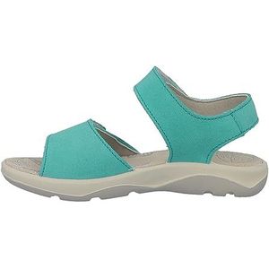 Lurchi 74l2003007 Platte sandalen voor meisjes, aqua, 30 EU