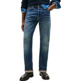 Straight fit jeans van puur katoen, model 'DOVER'