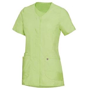 BP Med Tunics, 1764-241-0078, kiack voor dames, 1/2 mouwen en V-hals, 49% katoen, 48% polyester, 3% elastolefine - slanke pasvorm - maat: 3XLn - kleur: lichtgroen