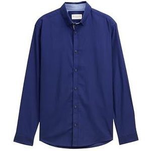Tom Tailor - 37966 - Chemise - Blauw - Lange Mouwen