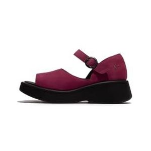 Fly London Dames MUXI204FLY Sandaal, Berry, 5 UK, Bessen, 5 UK