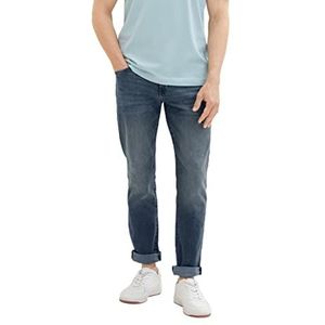 TOM TAILOR heren Josh Regular Slim-jeans voor heren Josh normale smalle jeans, 10147-Steenblauwe denimtint, 31W / 34L