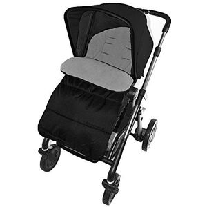 Voetzak/COSY TOES, compatibel met Cybex kinderwagen Buggy Dolphin grijs