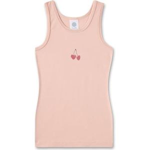 Sanetta Meisjesonderhemd van biologisch katoen, Peach Whip., 104 cm