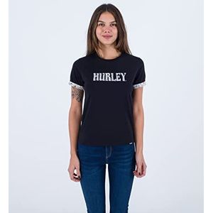 Hurley Vrouwen Womens Oceancare contrasterende korte mouw T-shirt