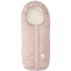 Nuvita 9905 Babyzitje One | universele voetenzak voor autostoelen | perfect voor kinderen van 6 tot 36 maanden (100 cm) | bescherming tot -10 °C tegen regen en wind | zachtroze