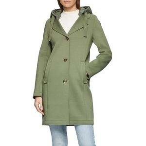 s.Oliver - Regular Fit - Scuba-Jas - Zwart - Afneembare Gequilte Capuchon