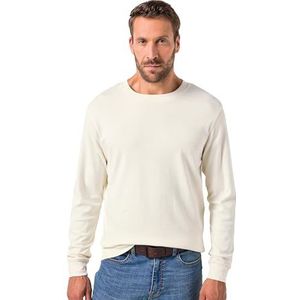 JP1880 Heren grote maten grote maten herenkleding L-8XL shirt met lange mouwen, biologisch katoen, tot 8 XL