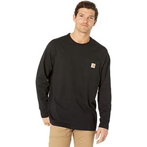 Carhartt Heren Force Relaxed Fit Midweight Long-Sleeve Pocket Work Utility T-shirt