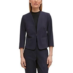 comma - Indoor-Blazer - Slim-Fit - Geweven Stof