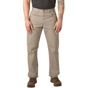 Dickies Relaxed straight-fit carpenter jeans voor heren, beige (desert sand), 32W / 32L