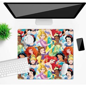 Disney Princess 001 Bureauonderlegger, antislip, 50 x 45 cm