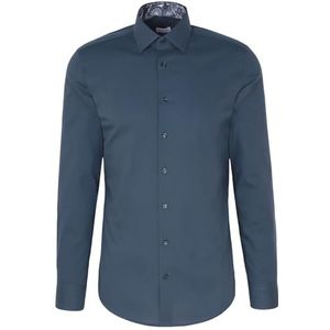 Seidensticker Zakelijk overhemd voor heren, turquoise, 36