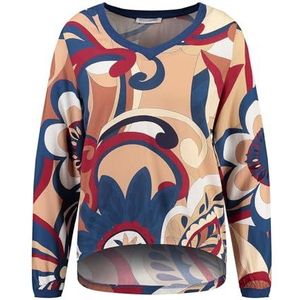 KEYLARGO Larina damesblouse met V-hals, Navy (1200), S