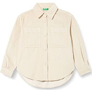 United Colors of Benetton Shirt 5FJTCQ00Y, ecru-beige 32C, L voor meisjes