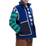 Afneembare jas met schapenvacht