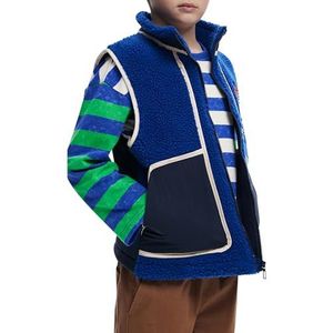 Afneembare jas met schapenvacht