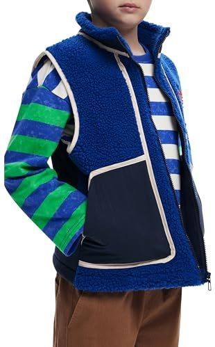 Afneembare jas met schapenvacht