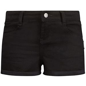 Retour denim de luxe Tiarra Black Denim Shorts voor meisjes, zwart denim, 16-17 jaar
