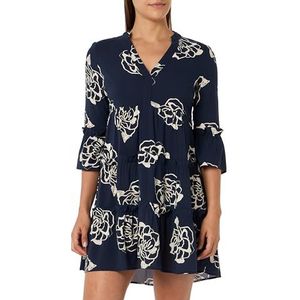 VERO MODA Vmeasy Joy 3/4 korte jurk WVN Ga, blauw, XL