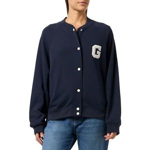 GANT Varsity G Badge Jersey Jacket, evening blue, XL