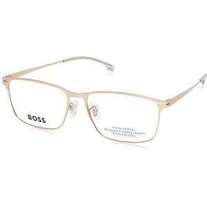 BOSS HUGO 1467/F bril, mat goud, 57 voor heren, Mat Goud, 57