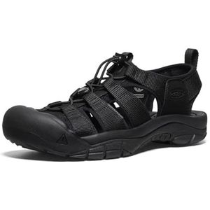 KEEN - Newport H2 - Watersandalen - Triple Black - Gesloten Teen - 48.5 EU