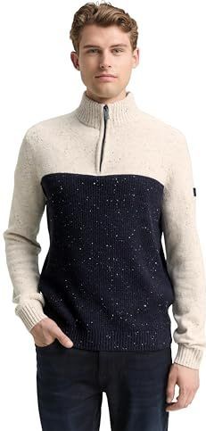 Tom Tailor - Schipperstrui - Gemêleerd - Regular Fit - Katoenmix