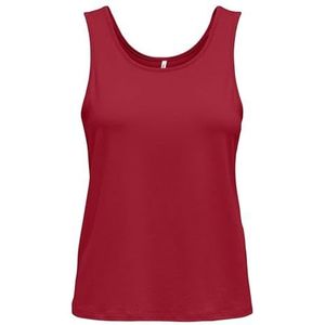 ONLY Dames Onlmoster S/L Tank Top JRS, salsa, XS