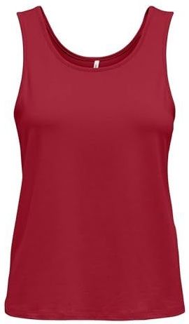 ONLY Dames Onlmoster S/L Tank Top JRS, salsa, XS