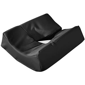 Master Massage Ergonomic Dream Hoofdkussen Gezichtskussen Hoofd voor massagebed van geheugenschuim Klittenbandsluiting Zwart