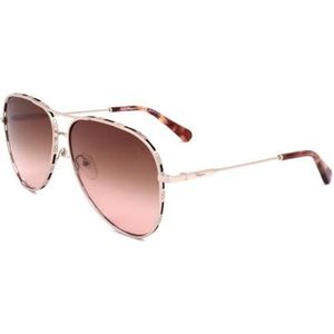 SALVATORE FERRAGAMO dames, roodgoud/schildpad, one size