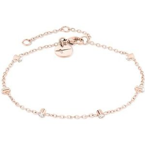 Tamaris - Armband - Roestvrij Staal - IP Roségoud - Glazen Stenen