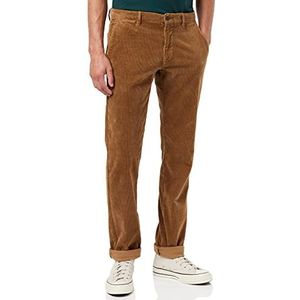 Tommy Hilfiger Heren Denton Chino Corduroy GMD, Desert Kaki, 28W / 32L