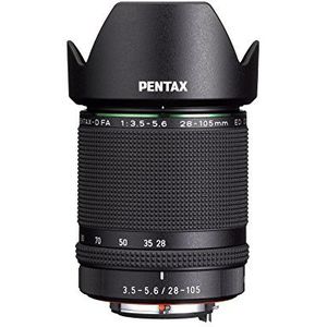 Pentax D FA 28-105mm HD F3.5-5.6 ED DC WR objectief zwart