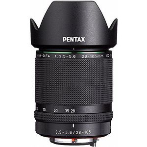 Pentax D FA 28-105mm HD F3.5-5.6 ED DC WR objectief zwart