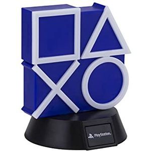 Paladone Playstation 5 Icon Light Gaming woonaccessoires blauw, PP7929PS