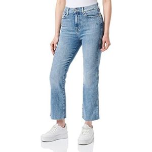 7 For All Mankind Hw Kick Slim Illusion Jeans voor dames, Lichtblauw, 52