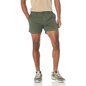 Goodthreads Heren GT191330FL18 Shorts, groen (diepe diepte/olijf), W42 (Fabrikant Grootte: 29)
