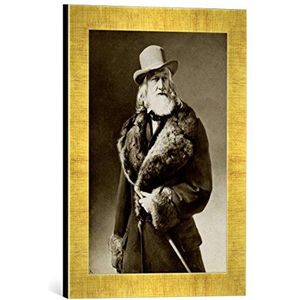 Ingelijste foto van Otto Kreyher ""Karl von Holstanstane/Gem.v.Kreyher"", kunstdruk in hoogwaardige handgemaakte fotolijst, 30x40 cm, Gold Raya