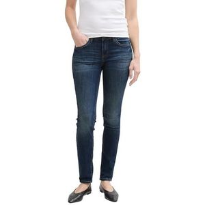 TOM TAILOR Alexa Skinny Jeans voor dames, 10281 - Mid Stone Wash Denim, 33W x 32L