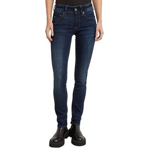 G-STAR Midge Saddle Straight Jeans Jeans dames, Blauw (Dk Aged D02153-6553-89), 26W / 30L